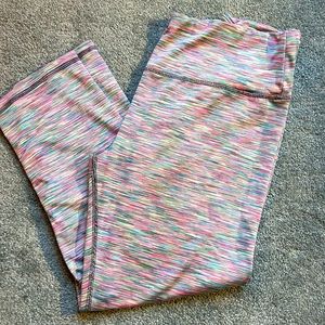 2 pairs of Capri length size L 90 degree by reflex active leggings.